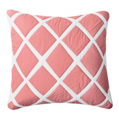 Punch Diamond Quilt Euro Sham