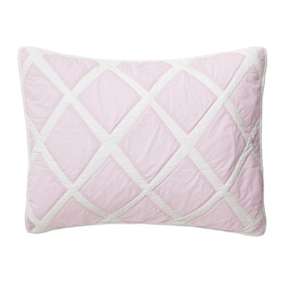 Lilac Diamond Quilt Standard Sham