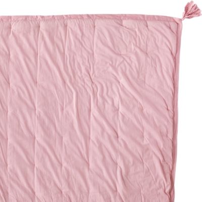 Tassel Quilt & Sham – Pink