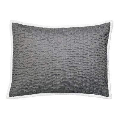 Slate/Bay Blue Cabin Quilt Standard Sham