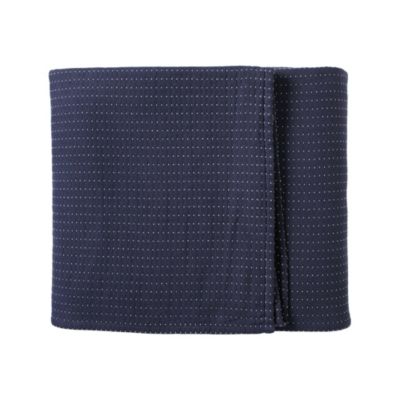 Navy Pickstitch Matelasse