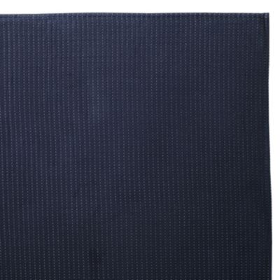 Navy Pickstitch Matelasse