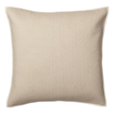 Oatmeal Lodge Quilt Euro Sham