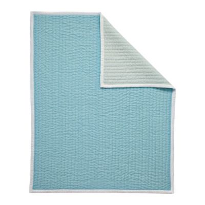 Mini Cabin Quilt - Aqua