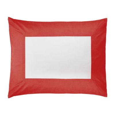 Red Color Frame Sham