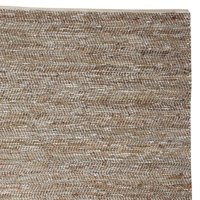 Metallic Suede & Hemp Rug