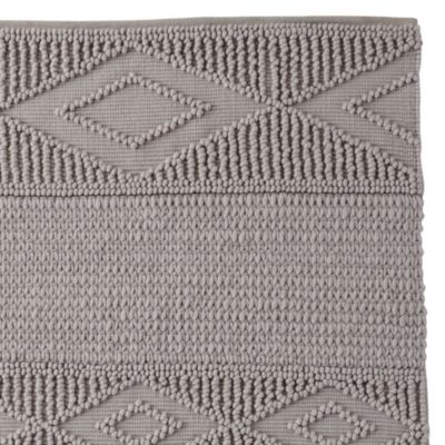 Shale Macrame Wool Rug