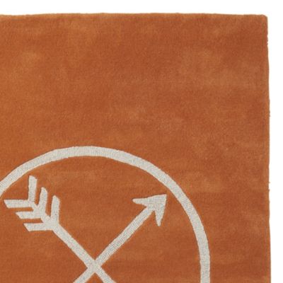 Persimmon Arrow Rug