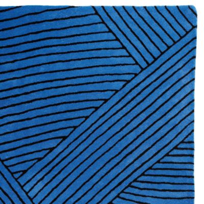 Cobalt Strata Rug