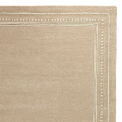 Sand Scribble Border Rug