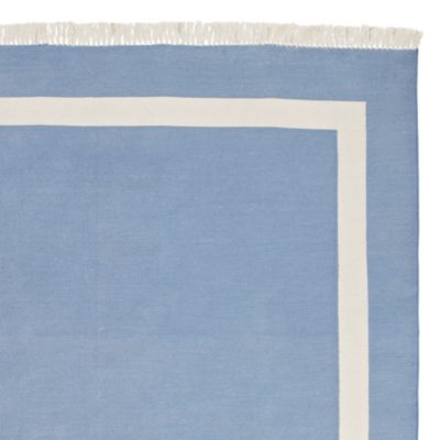 Chambray Border Rug