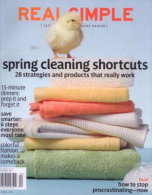 Real Simple  April 2011