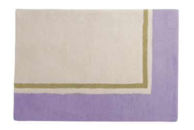 Lilac/Sprout Frame Rug