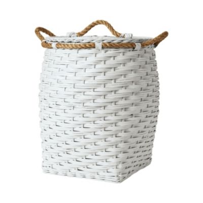 Rope Hamper - White