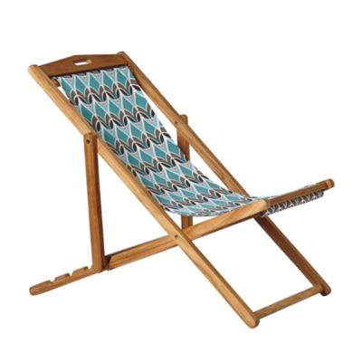 Sling Chair – Turquoise Montauk