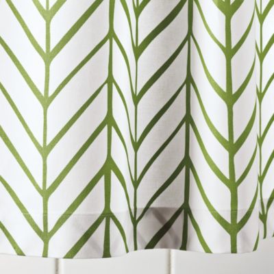 Clover Feather Shower Curtain