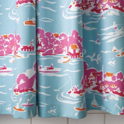 Skylake Toile Shower Curtain