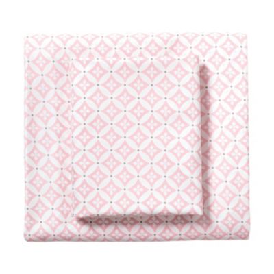 Pink Florentine Sheet Set