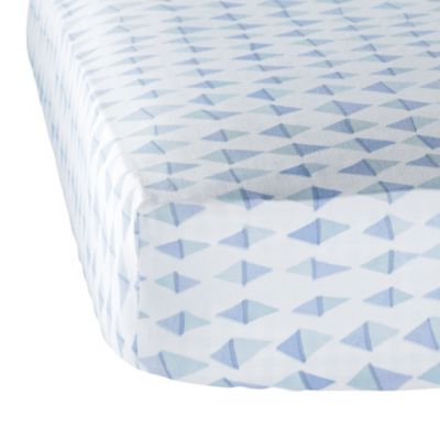 Aqua Kite Crib Sheet