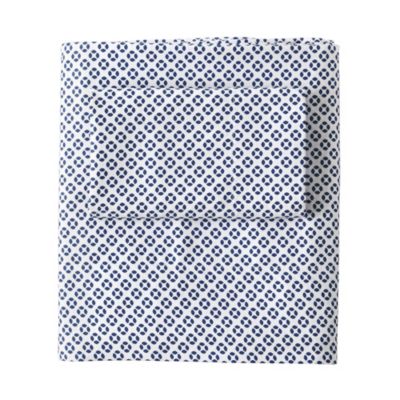 Cut Circle Sheet Set – Navy