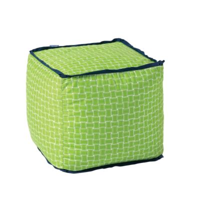 Grass/Navy Square Chair