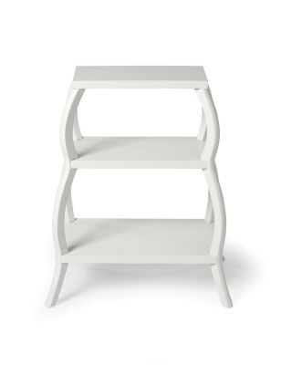 White Curvee Table