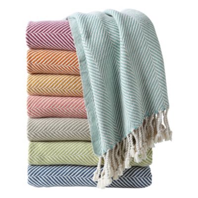 Herringbone Throws