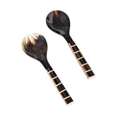 Horn Salad Servers