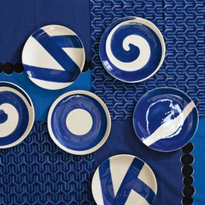Azure Plates – Assorted Set of 4