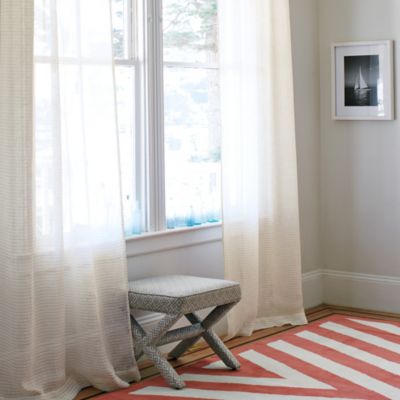Ribbon Stripe Window Panel