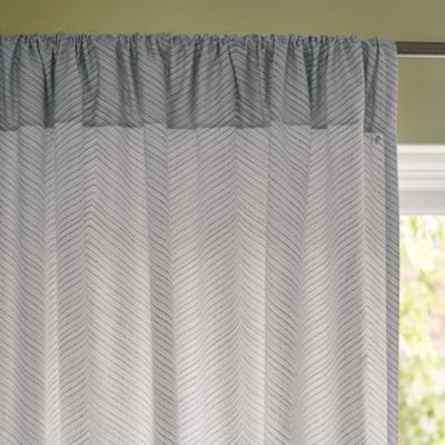 Fog Chevron Window Panel