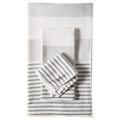 Fouta Bath Towels - Dove Grey