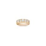 Round Diamond Anniversary Band