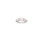Baguette and Round Diamond Solitaire Engagment Ring Enhancer