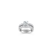 2 ct. t.w. Round Diamond Wedding Set in Platinum