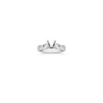 Three-Stone Diamond Engagement Ring