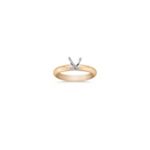 Solitaire Yellow Gold Engagement Ring