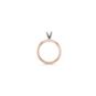 Solitaire 14K Rose Gold Engagement Ring
