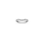 Round Diamond Anniversary Band in Platinum