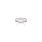 Princess Cut Diamond Anniversary Band