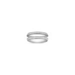Round Diamond Anniversary Band in Platinum