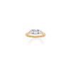 Round Diamond Three-Stone Ring