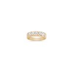 Round Diamond Anniversary Band