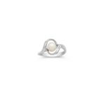 6.5mm Cultured Akoya Pearl Ring