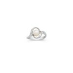 6.5mm Cultured Akoya Pearl Ring