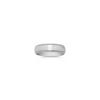 14k White Gold Comfort Fit Wedding Band (6mm)