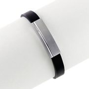 Stainless Steel and Leather Bracelet (8)
