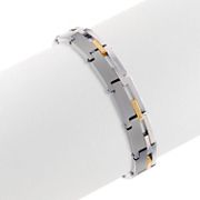 Titanium and 18k Yellow Gold Bracelet (8)