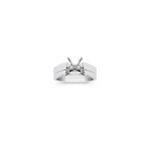 14k White Gold Wedding Set