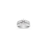 Princess Cut Diamond Wedding Set